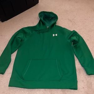 Green under armour sweatshirt